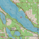 United States Geological Survey Cumberland, WI (1982, 24000-Scale) digital map