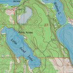 United States Geological Survey Cumberland, WI (1982, 24000-Scale) digital map