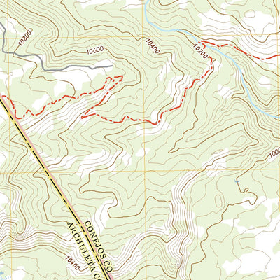 United States Geological Survey Cumbres, CO (2022, 24000-Scale) digital map