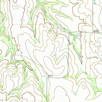 United States Geological Survey Cumby, TX (1964, 24000-Scale) digital map