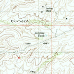 United States Geological Survey Cumero Canyon, AZ (1981, 24000-Scale) digital map