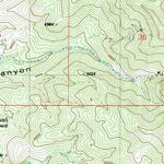 United States Geological Survey Cumero Canyon, AZ (1981, 24000-Scale) digital map