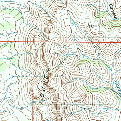 United States Geological Survey Cumero Mountain, AZ (2004, 24000-Scale) digital map