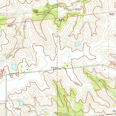United States Geological Survey Cumming, IA (1972, 24000-Scale) digital map