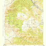 United States Geological Survey Cummings Mountain, CA (1943, 62500-Scale) digital map