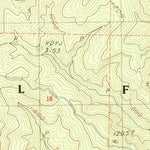 United States Geological Survey Cummins Peak, OR (1984, 24000-Scale) digital map