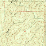 United States Geological Survey Cummins Peak, OR (1984, 24000-Scale) digital map