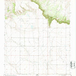 United States Geological Survey Cunavea Basin, NM (1970, 24000-Scale) digital map