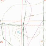 United States Geological Survey Cunavea Basin, NM (1970, 24000-Scale) digital map