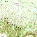 United States Geological Survey Cunavea Basin, NM (1970, 24000-Scale) digital map
