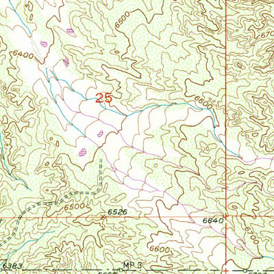 United States Geological Survey Cundiyo, NM (1953, 24000-Scale) digital map