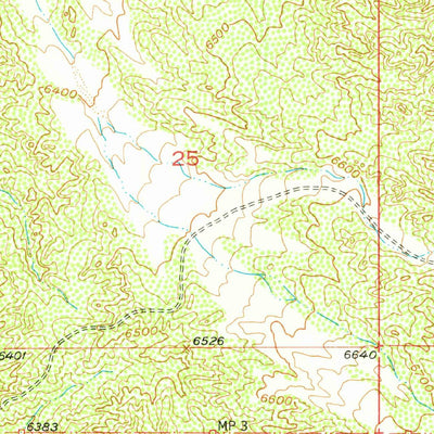 United States Geological Survey Cundiyo, NM (1958, 24000-Scale) digital map