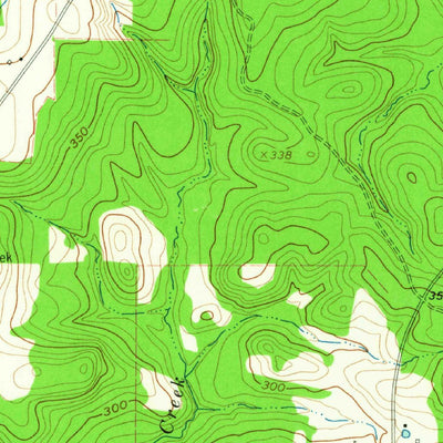 United States Geological Survey Cunningham Creek, TX (1961, 24000-Scale) digital map