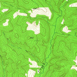 United States Geological Survey Cunningham Creek, TX (1961, 24000-Scale) digital map