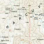 United States Geological Survey Cunningham Pass, AZ (1990, 24000-Scale) digital map