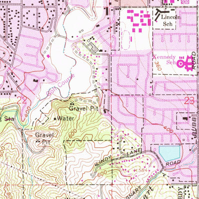 United States Geological Survey Cupertino, CA (1961, 24000-Scale) digital map