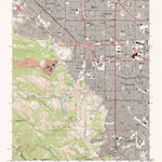 United States Geological Survey Cupertino, CA (1991, 24000-Scale) digital map