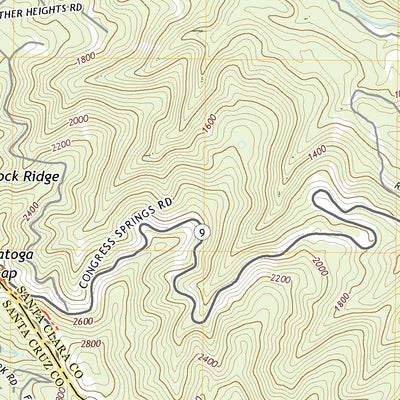 United States Geological Survey Cupertino, CA (2021, 24000-Scale) digital map