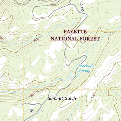 United States Geological Survey Cuprum, ID (2020, 24000-Scale) digital map