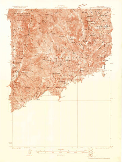 United States Geological Survey Cuprum, ID-OR (1920, 48000-Scale) digital map