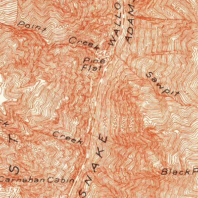 United States Geological Survey Cuprum, ID-OR (1920, 48000-Scale) digital map