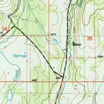 United States Geological Survey Cuprum, ID-OR (2004, 24000-Scale) digital map