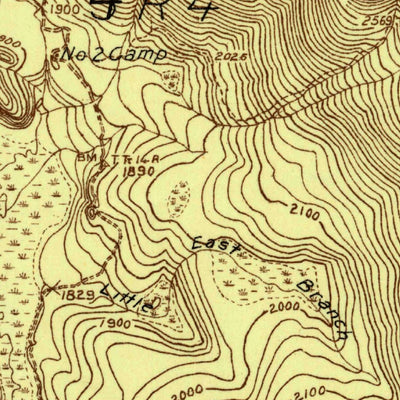 United States Geological Survey Cupsuptic, ME (1931, 48000-Scale) digital map