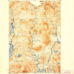 United States Geological Survey Cupsuptic, ME (1934, 62500-Scale) digital map