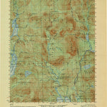 United States Geological Survey Cupsuptic, ME (1950, 50000-Scale) digital map