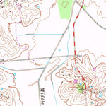 United States Geological Survey Curdsville, KY (1953, 24000-Scale) digital map