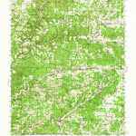 United States Geological Survey Cureall, MO (1944, 62500-Scale) digital map