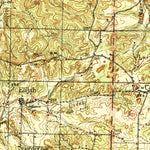 United States Geological Survey Cureall, MO (1946, 62500-Scale) digital map