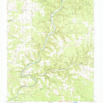 United States Geological Survey Cureall NW, MO (1968, 24000-Scale) digital map