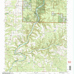 United States Geological Survey Cureall NW, MO (2004, 24000-Scale) digital map