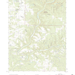United States Geological Survey Cureall NW, MO (2021, 24000-Scale) digital map