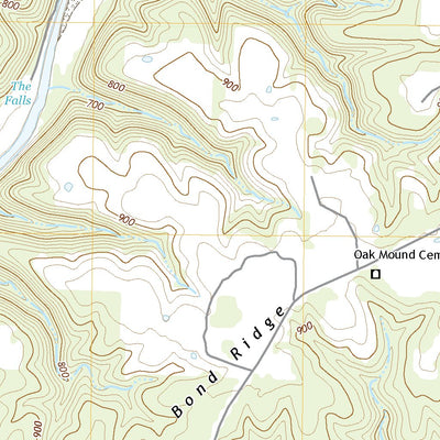 United States Geological Survey Cureall NW, MO (2021, 24000-Scale) digital map