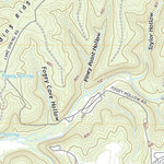 United States Geological Survey Cureall NW, MO (2021, 24000-Scale) digital map