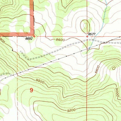 United States Geological Survey Curecanti Needle, CO (2001, 24000-Scale) digital map