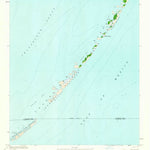 United States Geological Survey Curlew Islands Oe E, LA (1951, 24000-Scale) digital map