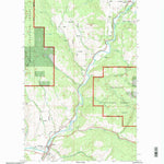 United States Geological Survey Curlew, WA (1992, 24000-Scale) digital map