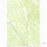 United States Geological Survey Curley Creek, ID-MT (1965, 24000-Scale) digital map