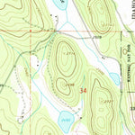 United States Geological Survey Curley Creek, ID-MT (1965, 24000-Scale) digital map