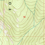 United States Geological Survey Curley Creek, ID-MT (1997, 24000-Scale) digital map