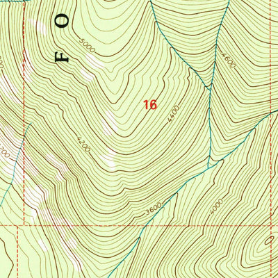 United States Geological Survey Curley Creek, ID-MT (1997, 24000-Scale) digital map