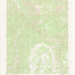 United States Geological Survey Curley Peak, CO (1980, 24000-Scale) digital map