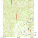 United States Geological Survey Curley Peak, CO (1994, 24000-Scale) digital map