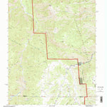 United States Geological Survey Curley Peak, CO (1994, 24000-Scale) digital map