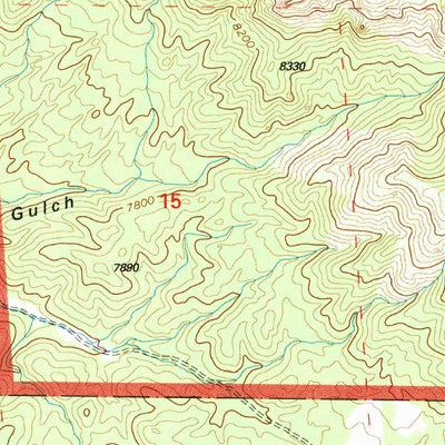 United States Geological Survey Curley Peak, CO (1994, 24000-Scale) digital map