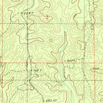 United States Geological Survey Curr Creek, LA (1985, 24000-Scale) digital map
