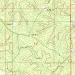 United States Geological Survey Curr Creek, LA (1985, 24000-Scale) digital map